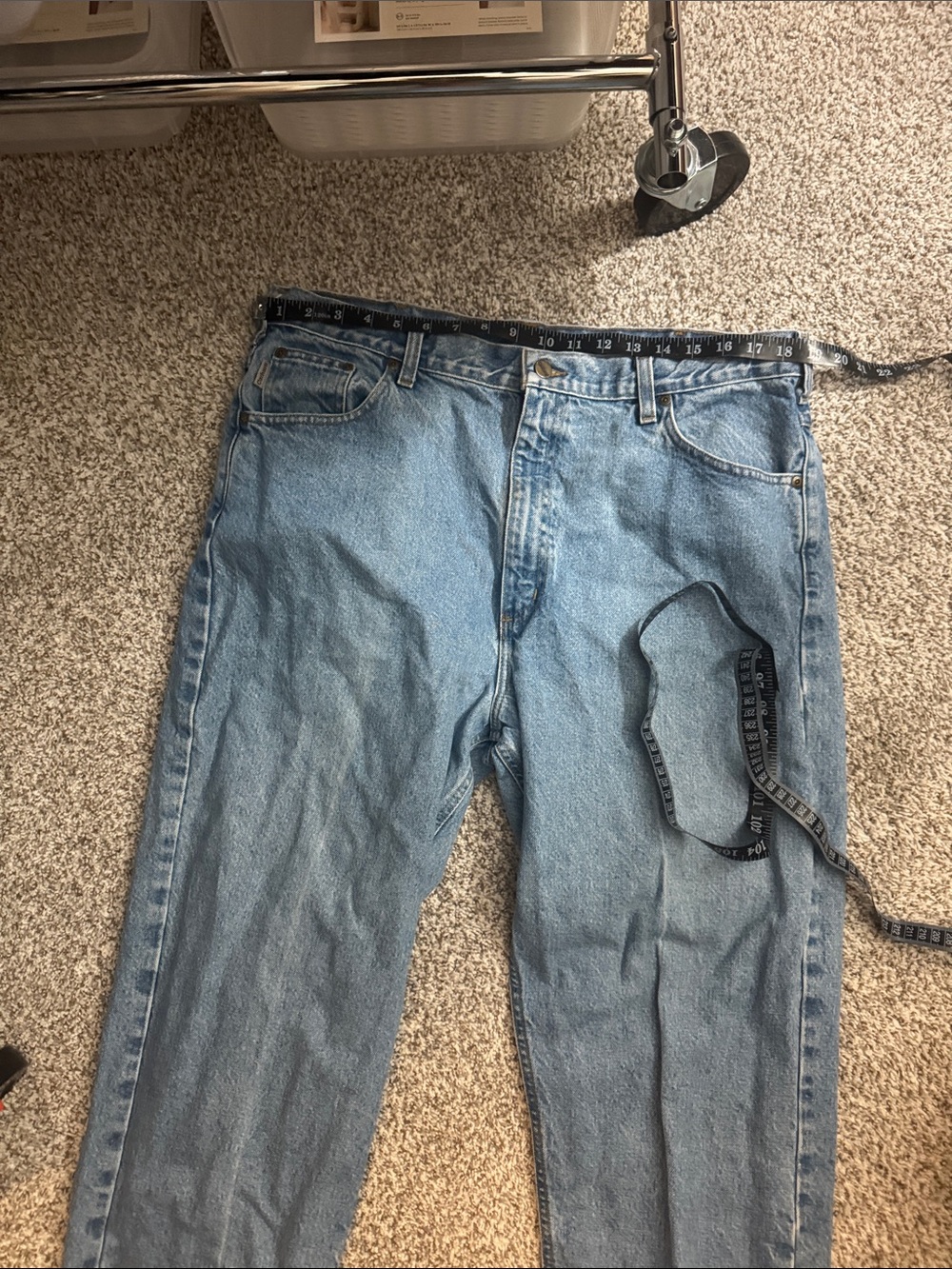 Levi's Light Blue Relaxed Fit Jeans